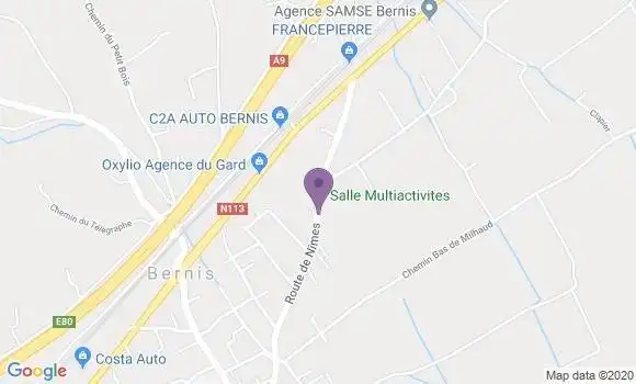 Localisation Vestric et Candiac Ap - 30600