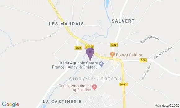 Localisation Urcay Ap - 03360