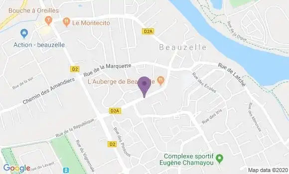Localisation Aussonne - 31840
