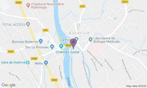 Localisation Auterive - 31190
