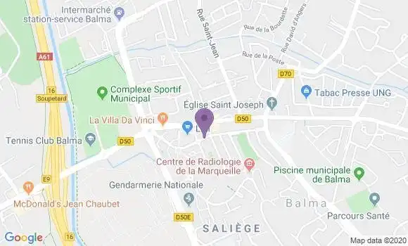 Localisation Balma - 31130