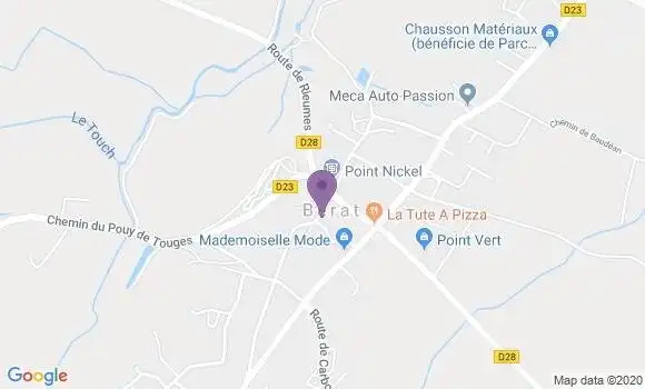 Localisation Berat Bp - 31370