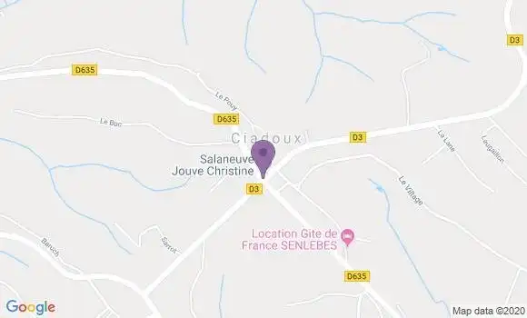 Localisation Ciadoux Ap - 31350