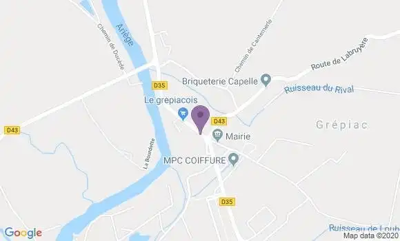 Localisation Grepiac Ap - 31190