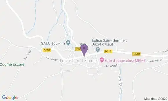 Localisation Juzet d