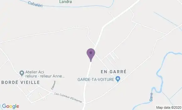 Localisation Launac Bp - 31330