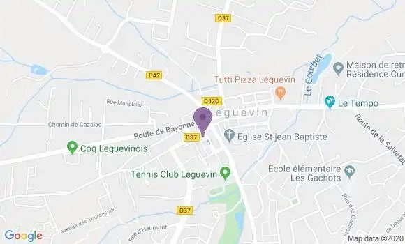 Localisation Leguevin Bp - 31490