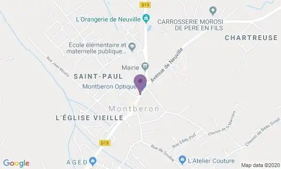 Localisation Montberon Bp - 31140