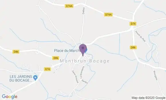 Localisation Montbrun Bocage Ap - 31310