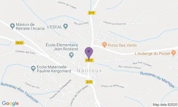 Localisation Nailloux - 31560