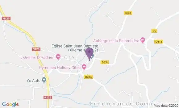 Localisation Ore Bp - 31510