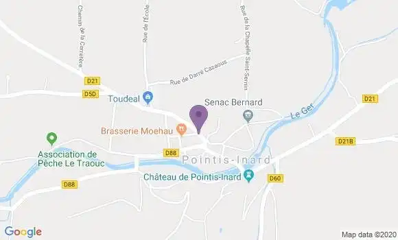 Localisation Pointis Inard Bp - 31800