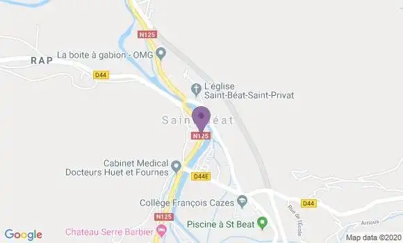 Localisation Saint Beat - 31440