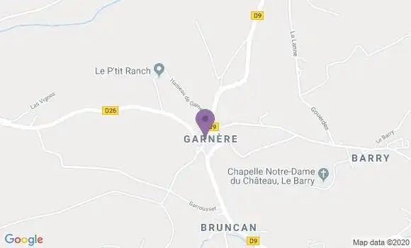 Localisation Sauveterre de Comminges Bp - 31510