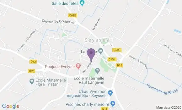 Localisation Seysses - 31600