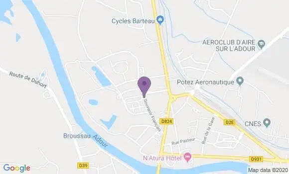 Localisation Barcelonne du Gers - 32720