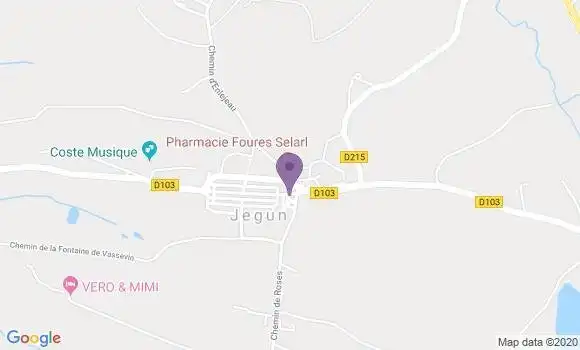 Localisation Castera Verduzan - 32410