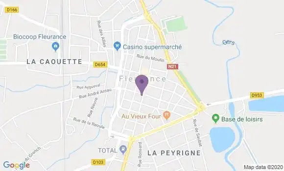 Localisation Fleurance - 32500