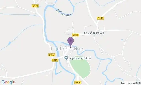 Localisation L Isle de Noe Bp - 32300