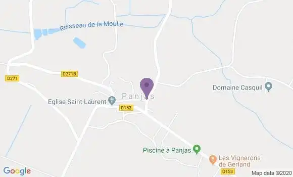 Localisation Panjas Ap - 32110