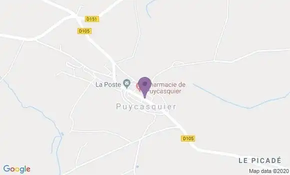Localisation Puycasquier Bp - 32120