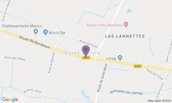 Localisation Saint Germe Ap - 32400