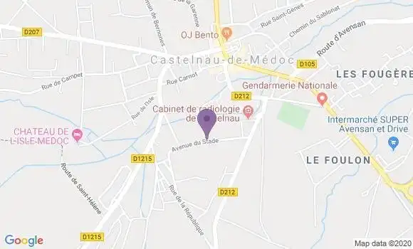 Localisation Avensan Bp - 33480