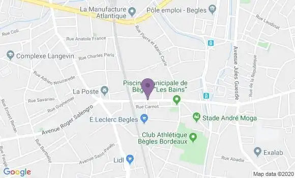 Localisation Begles - 33130