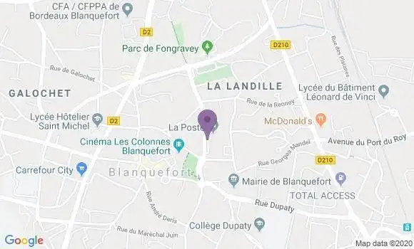 Localisation Blanquefort - 33290
