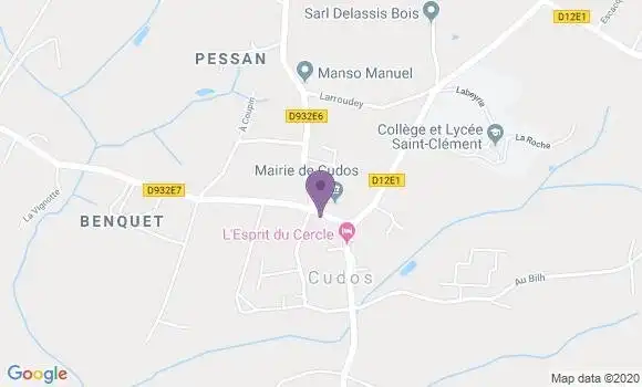Localisation Cudos Ap - 33430