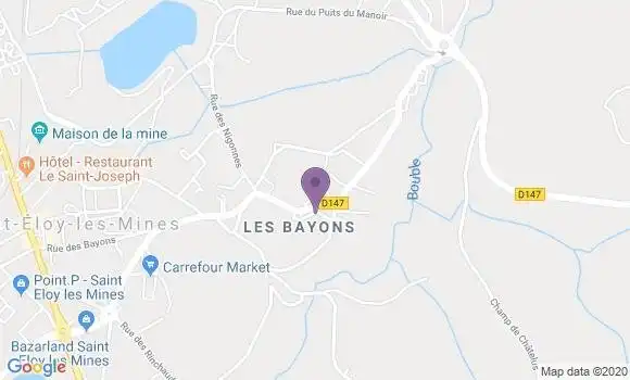 Localisation Bayons Ap - 04250