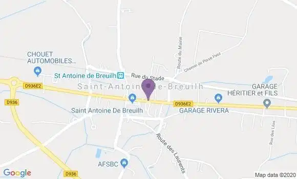 Localisation Eynesse Ap - 33220