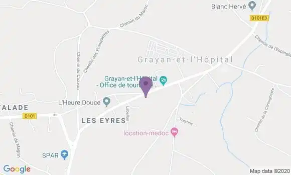 Localisation Grayan et l