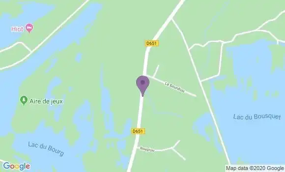 Localisation Hostens - 33125