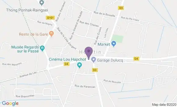 Localisation Hourtin Bp - 33990