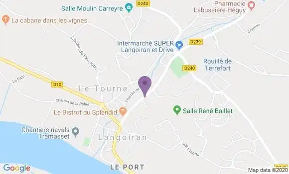 Localisation Langoiran - 33550