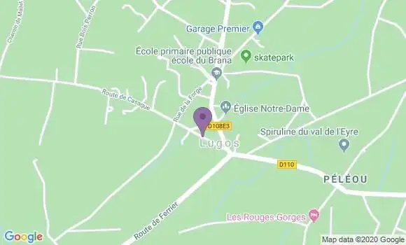 Localisation Lugos Ap - 33830