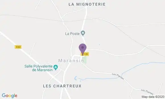Localisation Maransin Bp - 33230