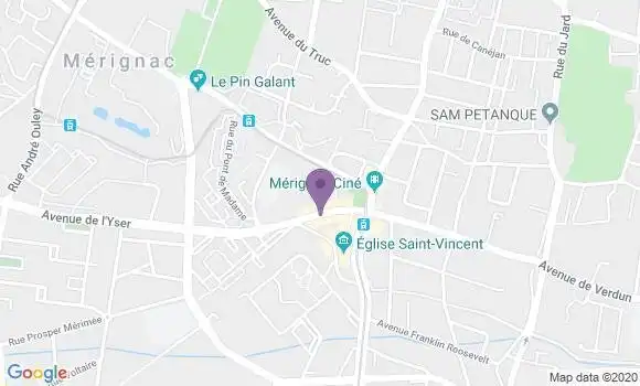 Localisation Merignac - 33700