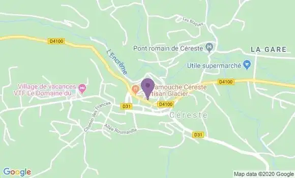 Localisation Cereste Bp - 04280