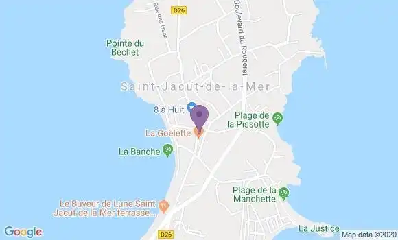 Localisation Paillet Bp - 33550