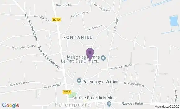 Localisation Parempuyre - 33290