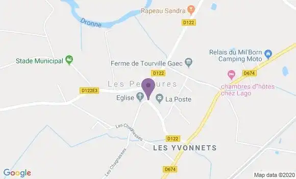 Localisation Les Peintures Bp - 33230