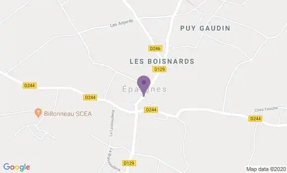 Localisation Plassac Bp - 33390