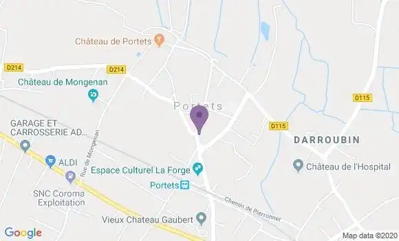Localisation Portets Bp - 33640