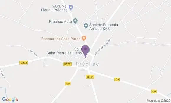 Localisation Prechac Bp - 33730