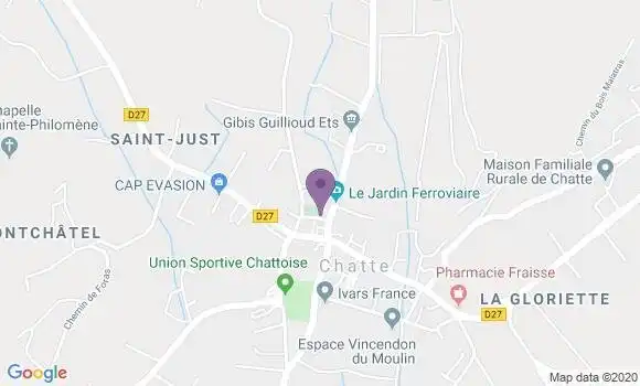 Localisation Saint Antoine Ap - 33240