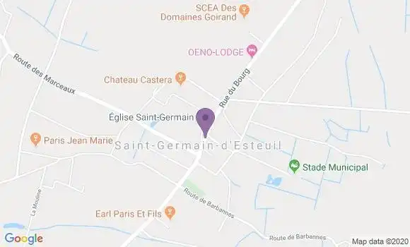 Localisation Saint Germain d