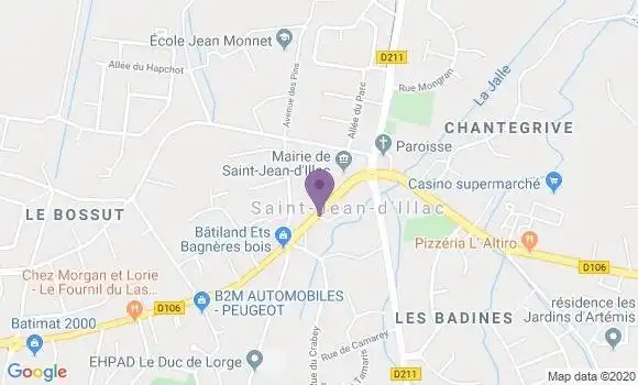 Localisation Saint Jean d