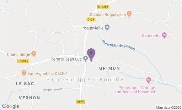 Localisation Saint Philippe d